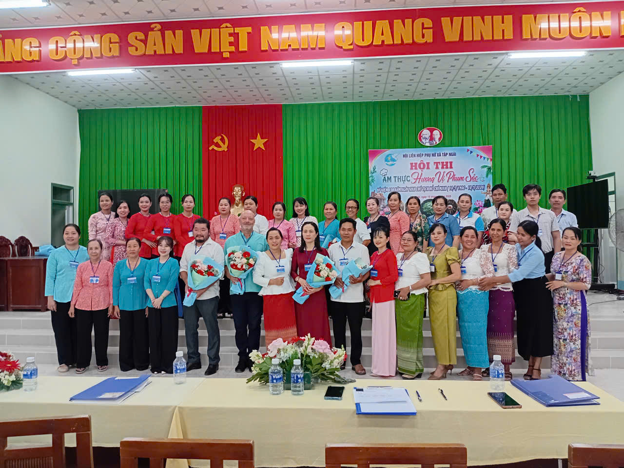 Tập Ngãi: Tổ chức Hội thi ẩm thực “Hương vị phum sóc”