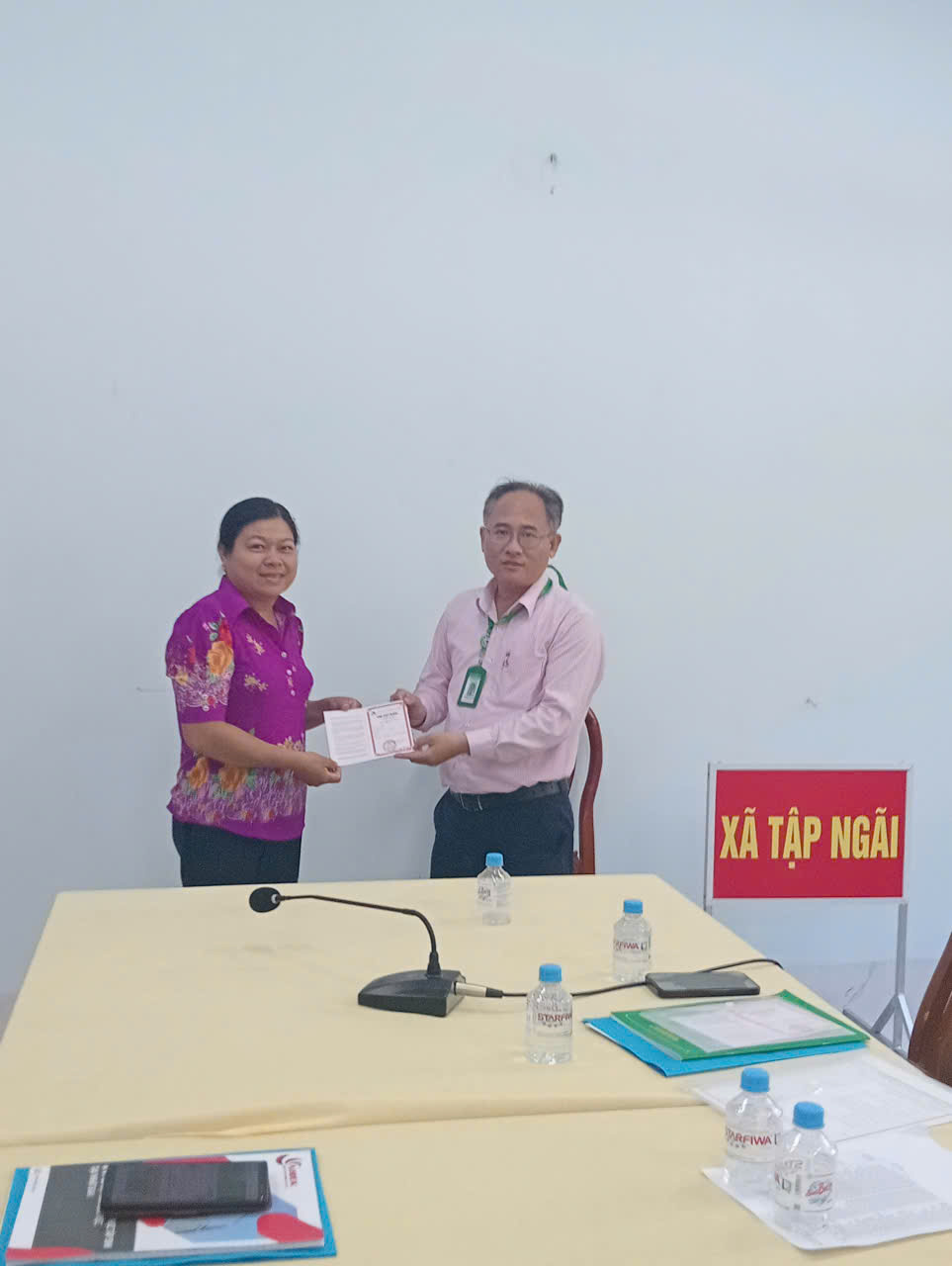 Tập Ngãi: Tham dự phiên họp Ban đại diện Hội đồng quản trị Ngân hàng Chính sách xã hội tỉnh quý I/2026