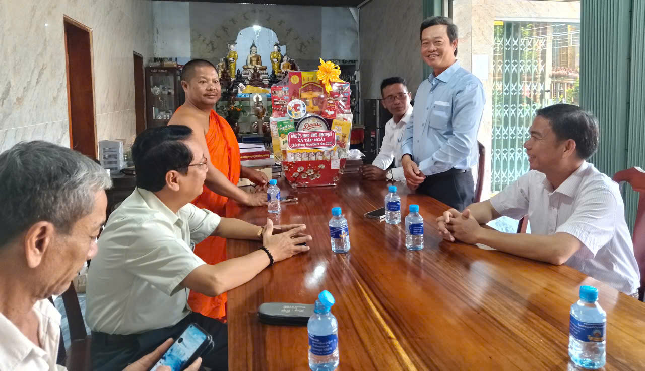 Tập Ngãi: Thăm và tặng quà nhân lễ Sêne Đôlta năm 2025
